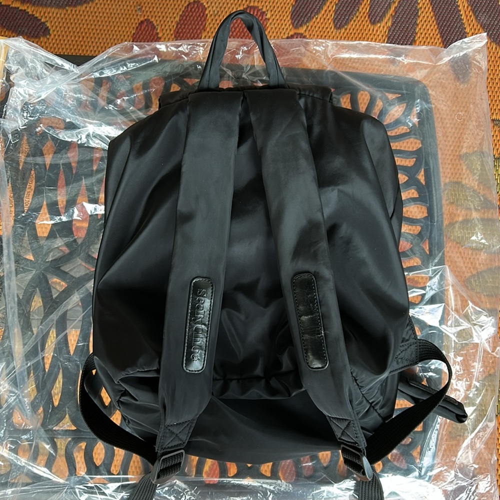 See by Chloe Black Joy Rider Nylon Backpack with Charm - Picture 8 of 10